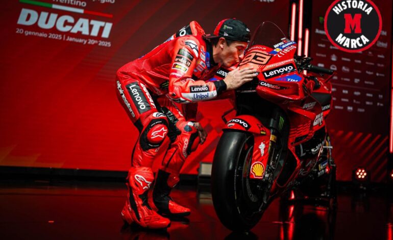 Ducati desvela lo que Marc Márquez pidió para adaptar su estilo de pilotaje