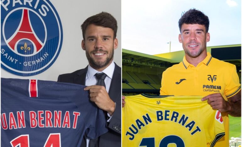 Bernat rescinde con el PSG, pero seguirá en el Villarreal hasta junio