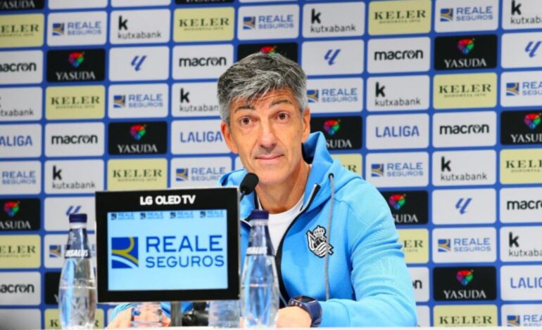 Imanol: «Ganar al Getafe es importante para seguir con los equipos de arriba en Liga»