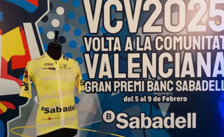 Los maillots de la Volta rendirán homenaje a los pueblos afectados por la DANA