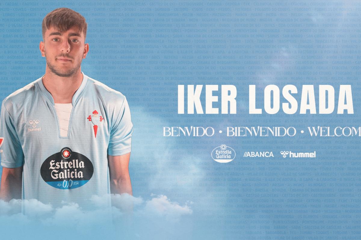 Iker Losada vuelve a casa: el Celta lo firma hasta final de temporada