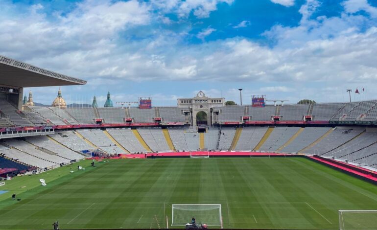 El Barcelona pedirá jugar en Montjuïc hasta final de temporada