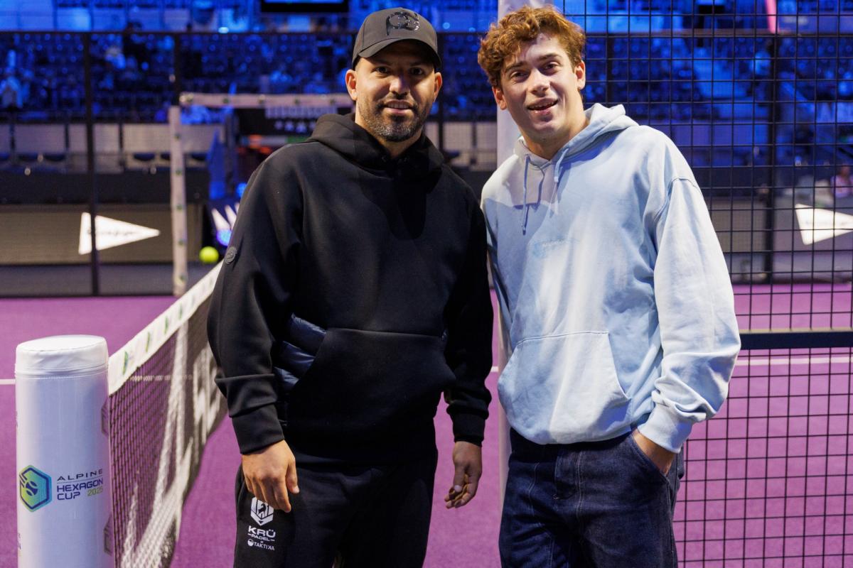 Franco Colapinto, el gran apoyo del Kun Agüero en la Alpine Hexagon Cup