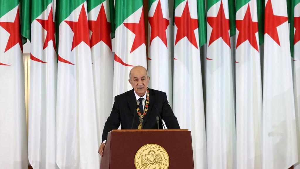 El presidente de Argelia, Abdelmadjid Tebboune