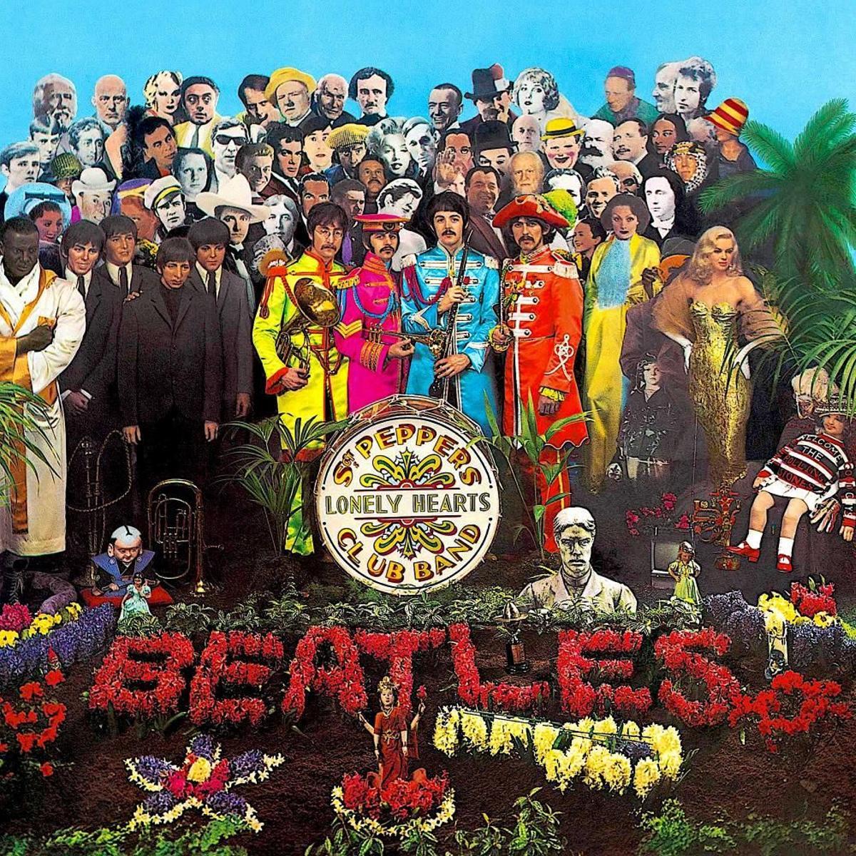 Portada de 'Sergeant Pepper’s Lonely Hearts Club Band'.