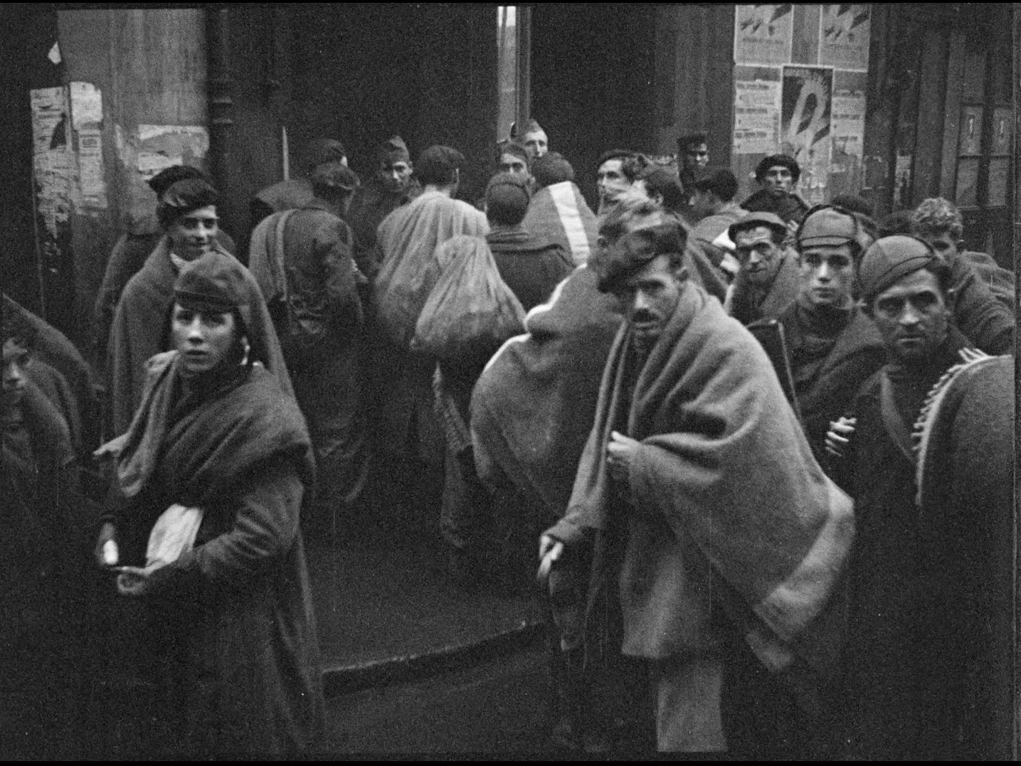 La entrada en Gijón de las tropas nacionales. 27 de octubre de 1937