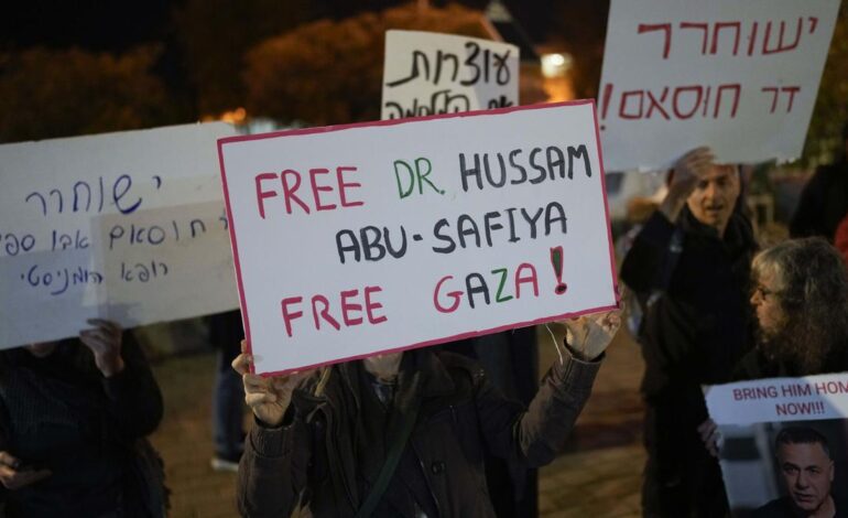 Indignación global por la detención israelí del director del último hospital del norte de Gaza