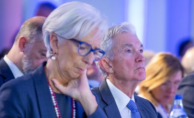 Powell pausará las bajadas de tipos y Lagarde volverá a recortarlos