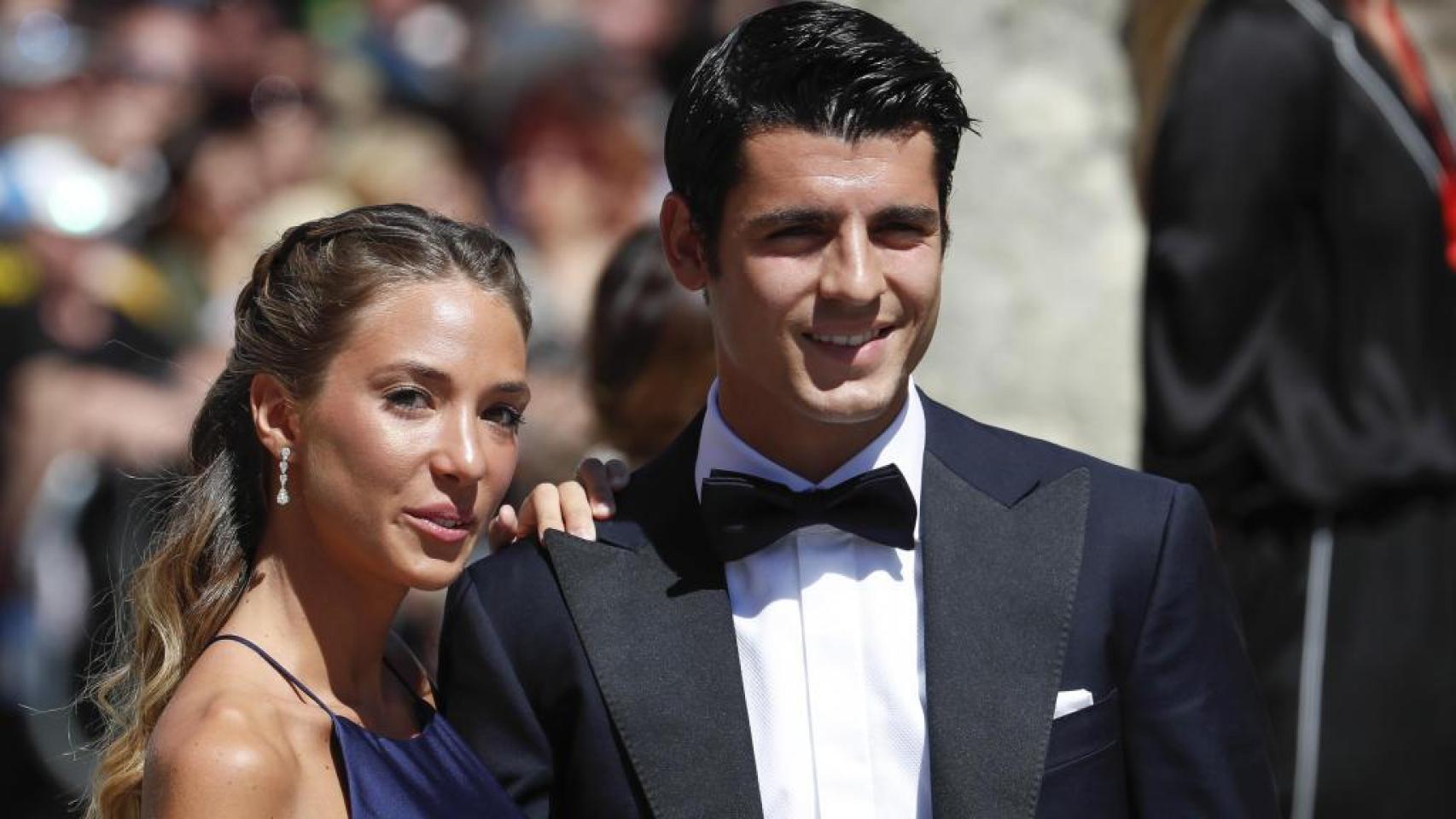 el cruce de mensajes entre Álvaro Morata y Alice Campello por el cumpleaños de su hija pequeña, Bella