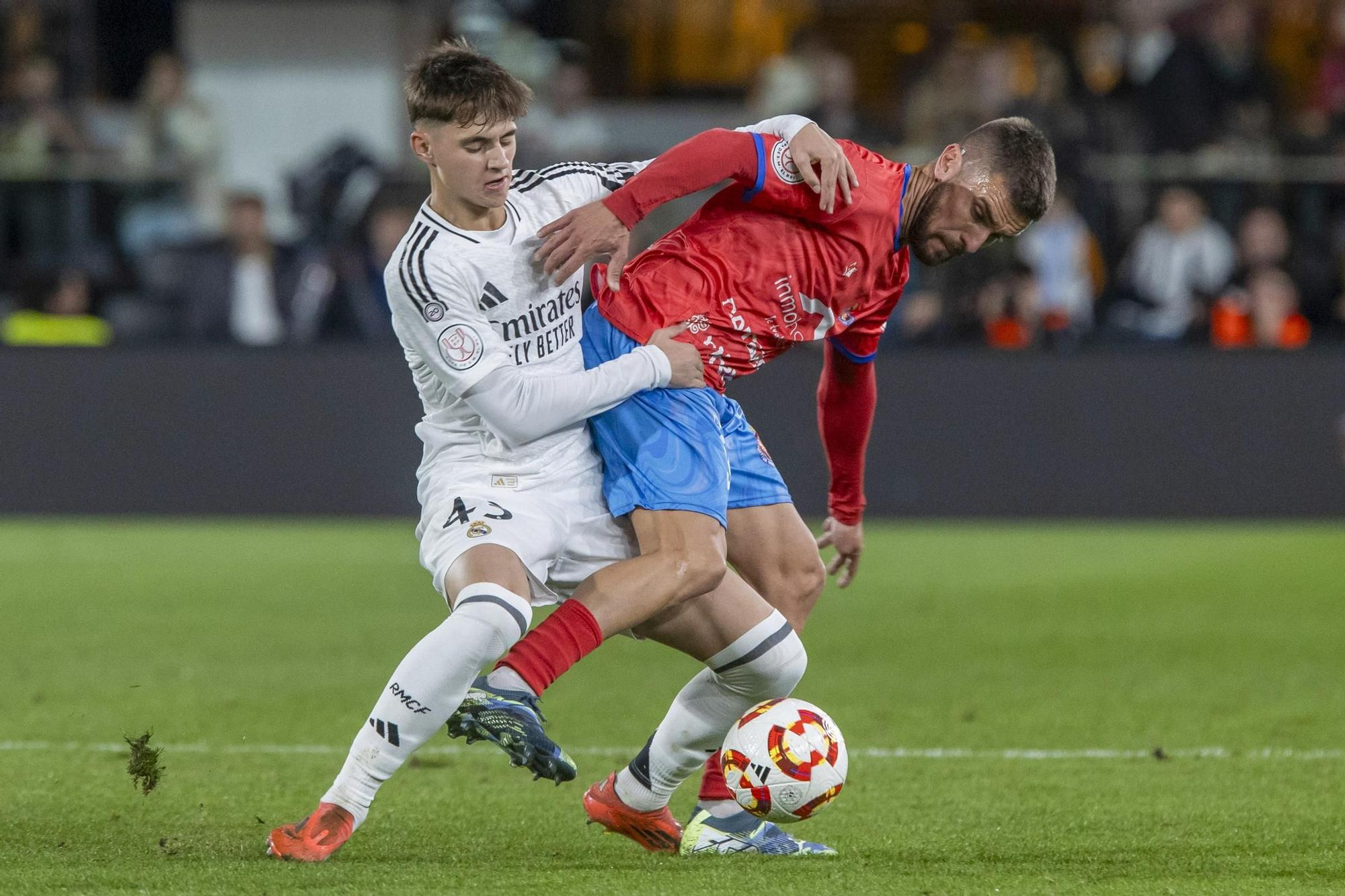 Copa del Rey: Deportiva Minera - Real Madrid, en imágenes