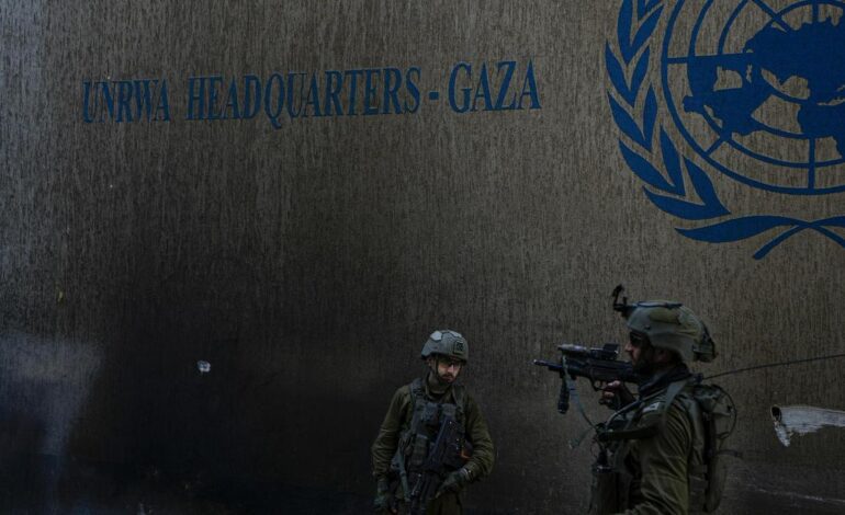 Incertidumbre en Gaza a dos semanas de la entrada en vigor de la prohibición de la UNRWA