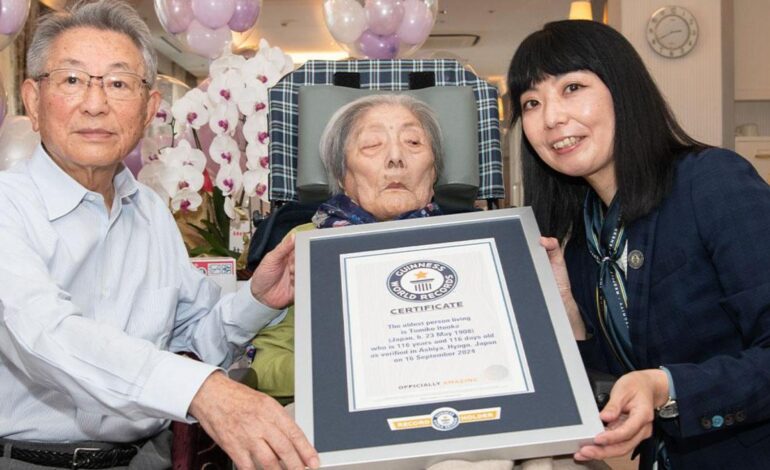 Muere Tomiko Itooka, la persona más longeva del mundo con 116 años y reconocida por el Libro Guinness de los Récords