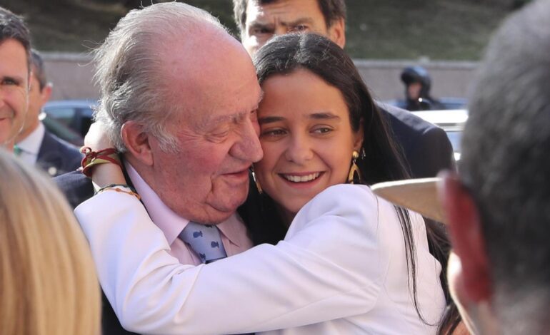 Victoria Federica felicita a su abuelo, el rey emérito Juan Carlos I, por su 87 cumpleaños: la emotiva imagen