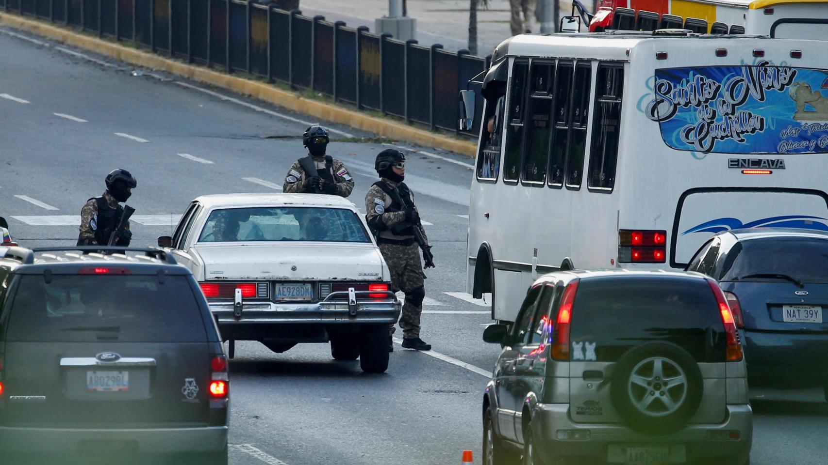 Venezuela detiene a siete «mercenarios» extranjeros que pretendían llevar a cabo «acciones terroristas»