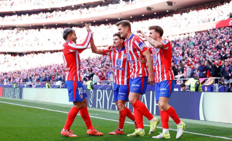 el calendario pone a prueba el deseo de un Atlético de Madrid que se cita con la historia