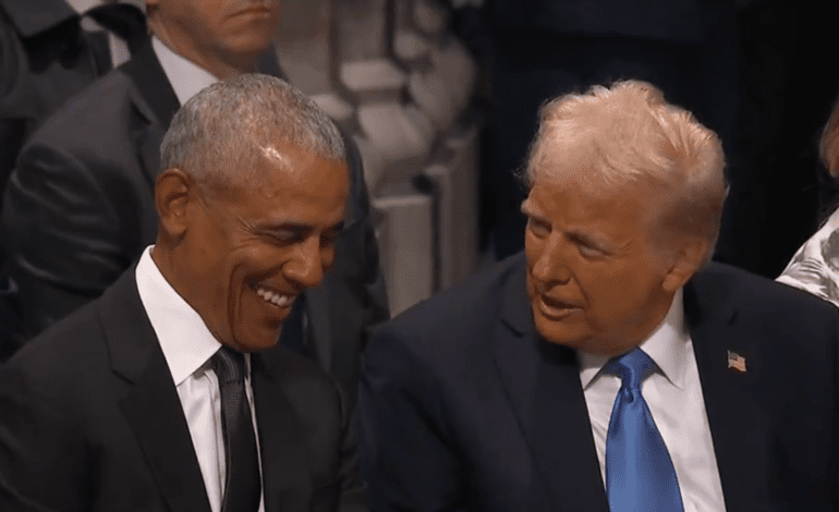 la sintonía entre Trump y Obama opaca su encuentro con Harris