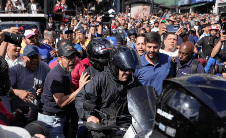 crónica de una detención y liberación a las puertas de la toma de posesión de Maduro