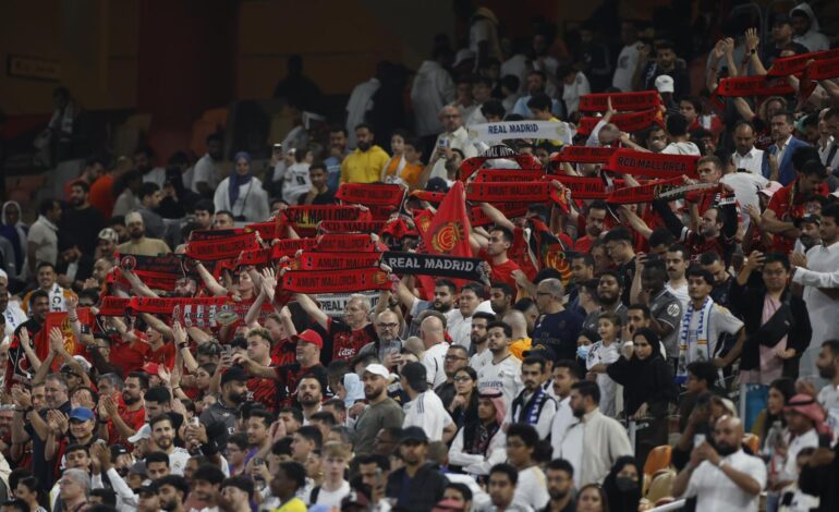 el bochorno de la Supercopa en Arabia Saudí