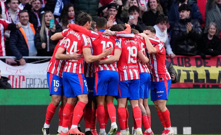 el Atlético de Madrid recupera el liderato y es el campeón de invierno