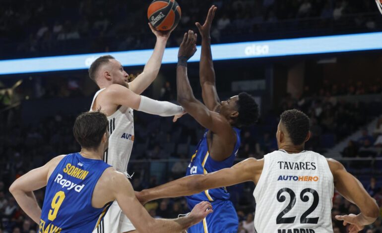 El Real Madrid reina en el festival anotador ante el Maccabi Tel Aviv y alarga su gran estado de forma