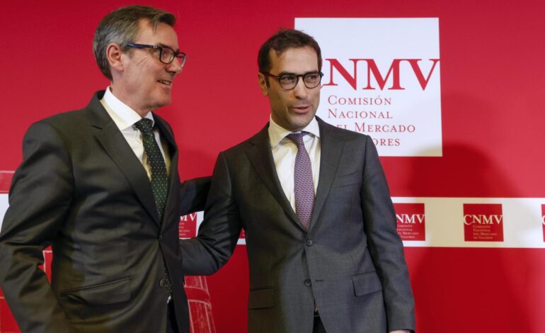 San Basilio (CNMV) cree que la situación del mercado español «no es la mejor» por la «gran timidez» de las salidas a bolsa