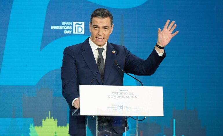 Pedro Sánchez anuncia una ‘ventanilla única’ del Estado para acelerar las «inversiones estratégicas» de las empresas