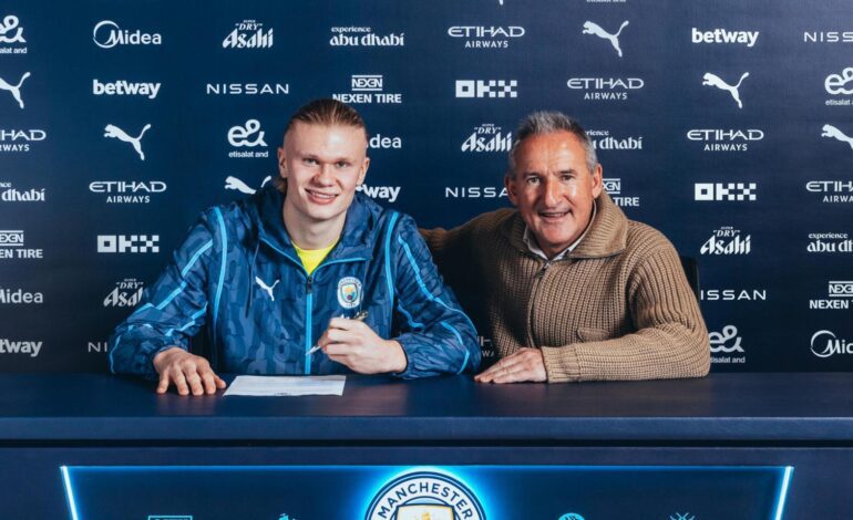 Haaland renueva con el Manchester City hasta 2034 con uno de los contratos más importantes de la historia