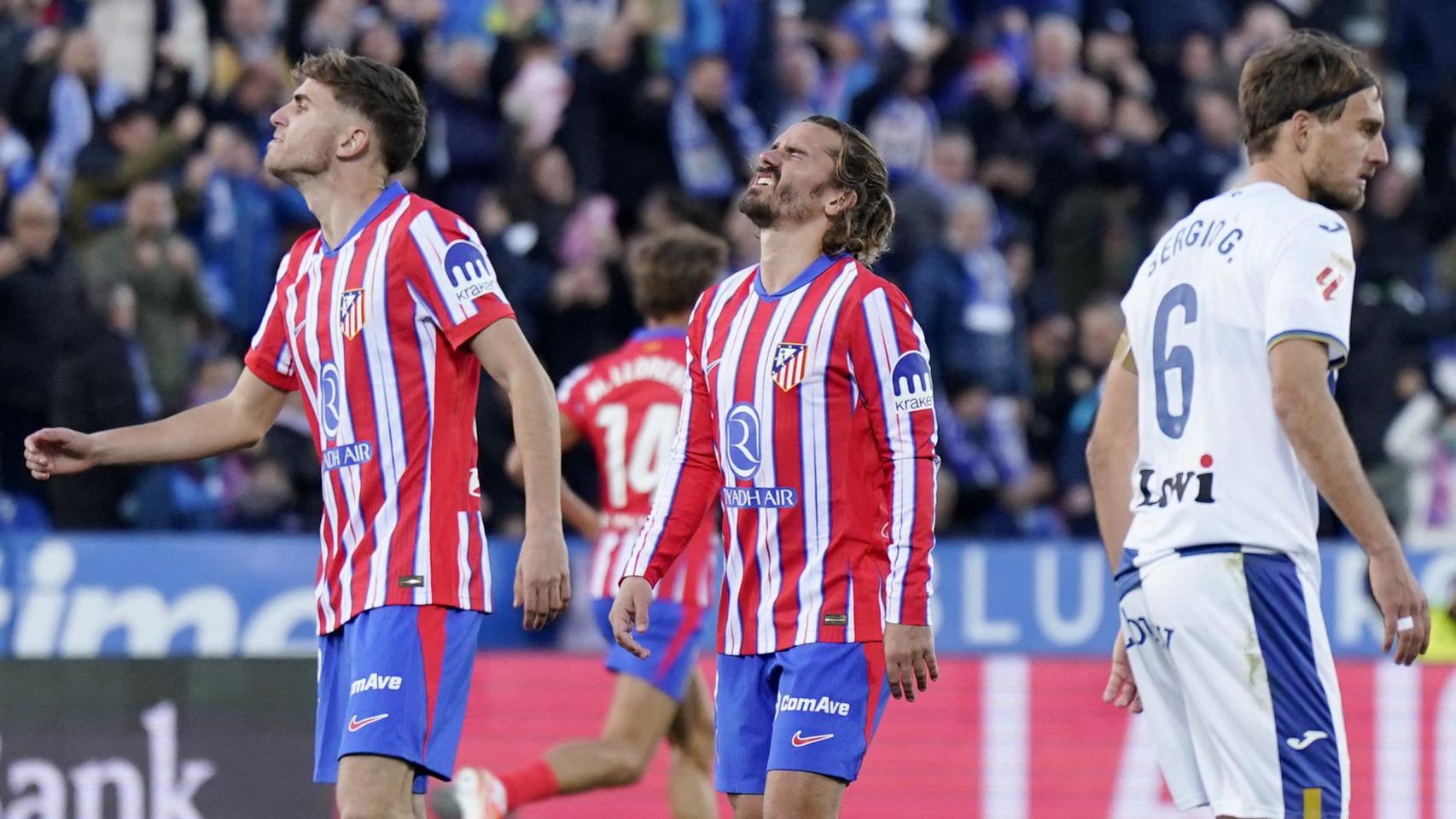 La alineación del Atlético de Madrid contra el Bayer Leverkusen en el partido de la Champions League