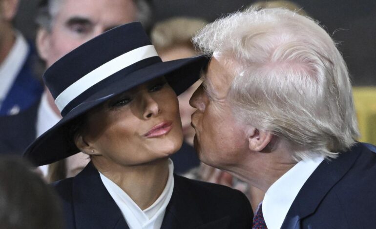 los otros ‘no besos’ de Trump y Melania (y sin sombrero como excusa)