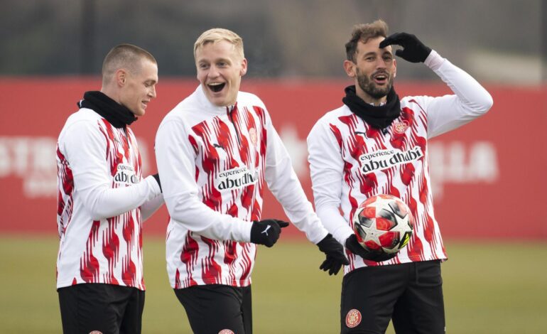 La alineación probable del Girona contra el Milan en el partido de la jornada 7 de la Champions League