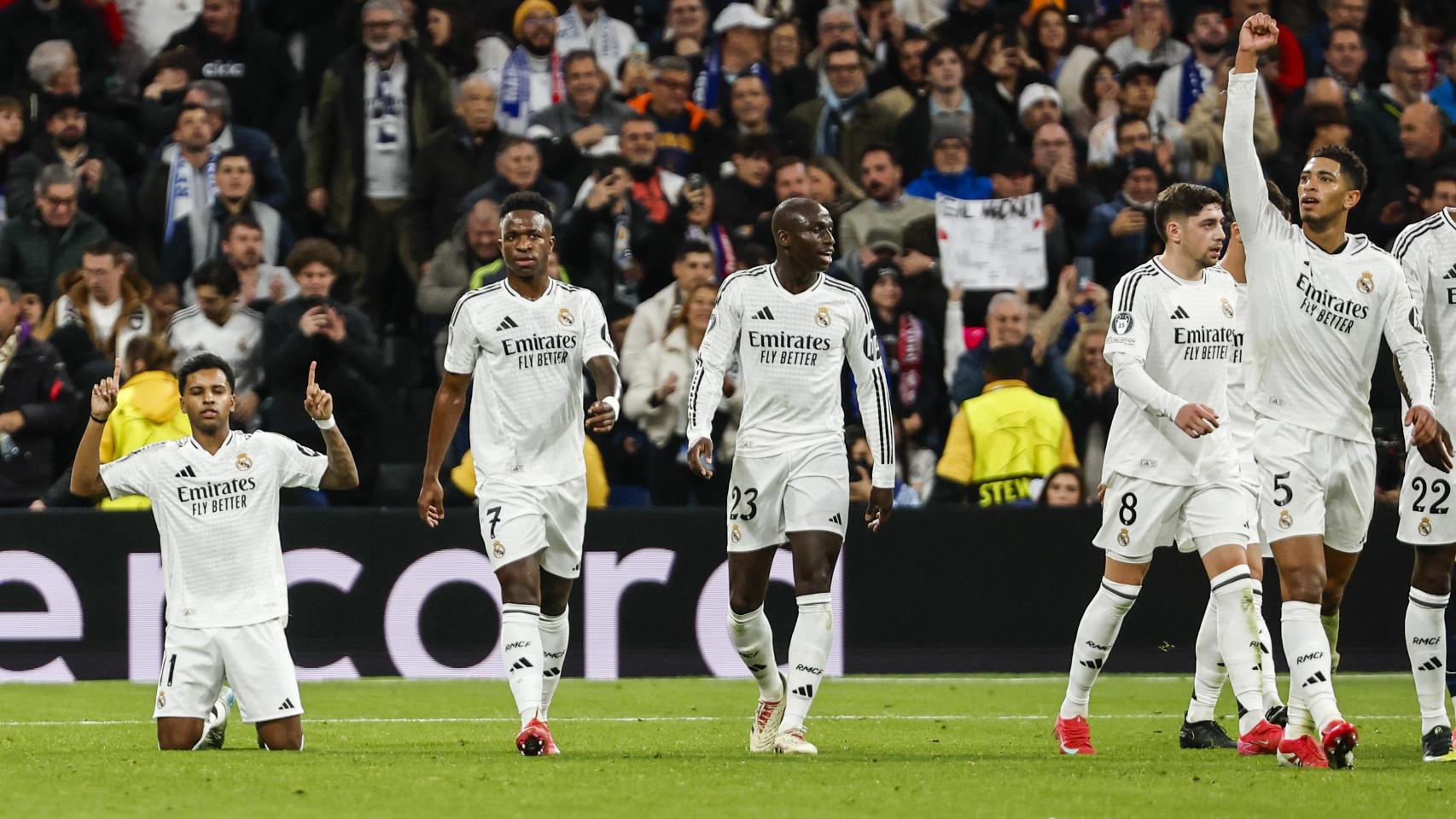 La resiliencia del Real Madrid mantiene vivo al equipo en una edición de la Champions que siembra el miedo en los grandes