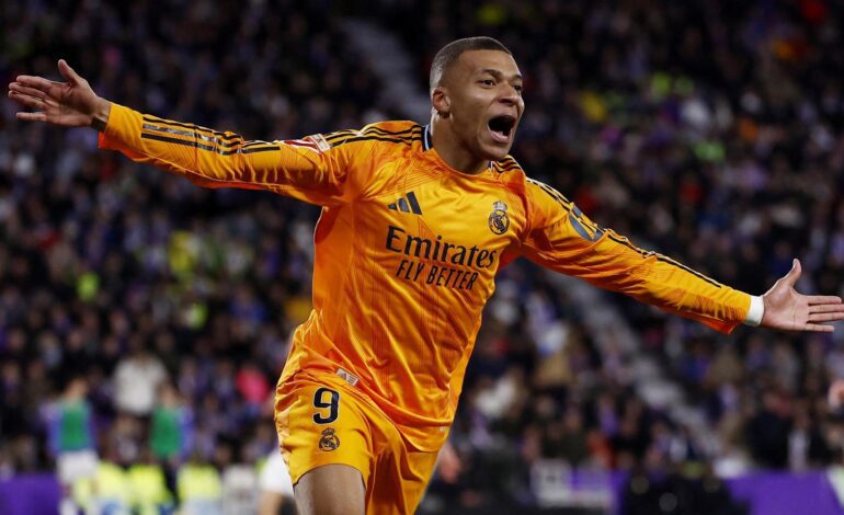 Real Valladolid 0 – 3 Real Madrid: Mbappé solventa el trámite en Valladolid con un hattrick y provoca el golpe del Real Madrid a La Liga