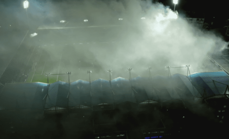 Los ultras del Brest obligan a retrasar el partido del Real Madrid en Champions por el lanzamiento de bengalas