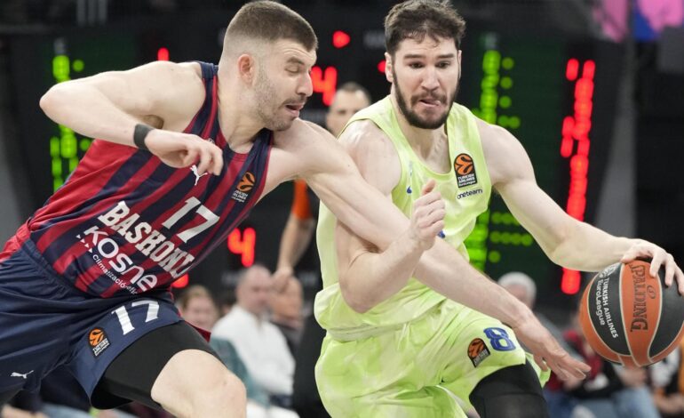 Baskonia 88 – 86 Barça: Baskonia vence al Barça de basket en un final ajustado y frena la recuperación de los culés en la Euroliga