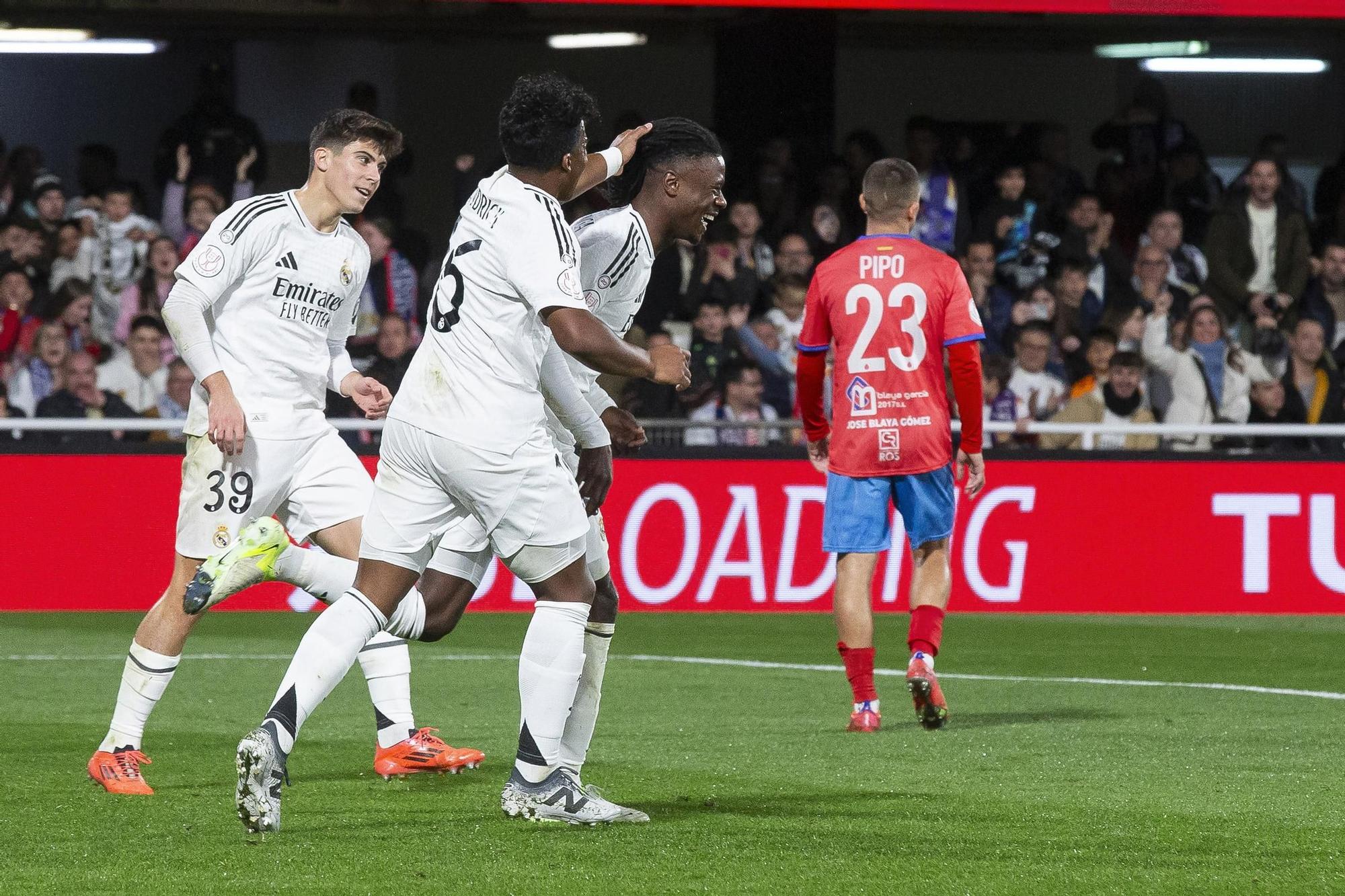 Copa del Rey: Deportiva Minera - Real Madrid, en imágenes