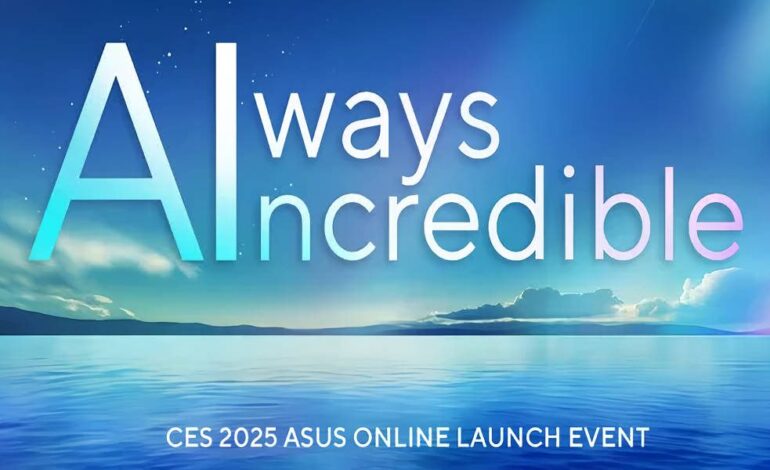 ASUS en el CES 2025: deslumbrante