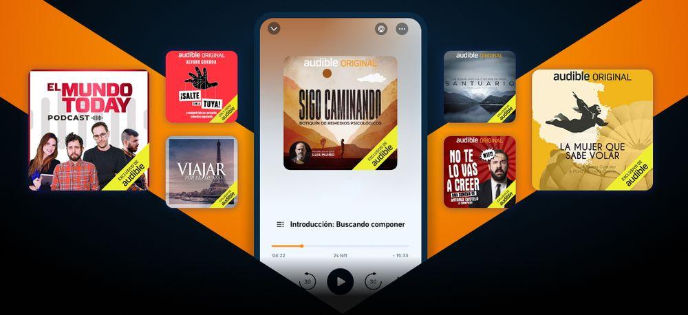 Algunos de los contenidos originales de Audible más famosos