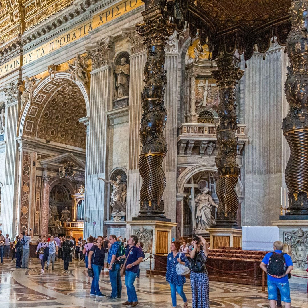 Basílica de San Pedro y Baldaquino del Vaticano