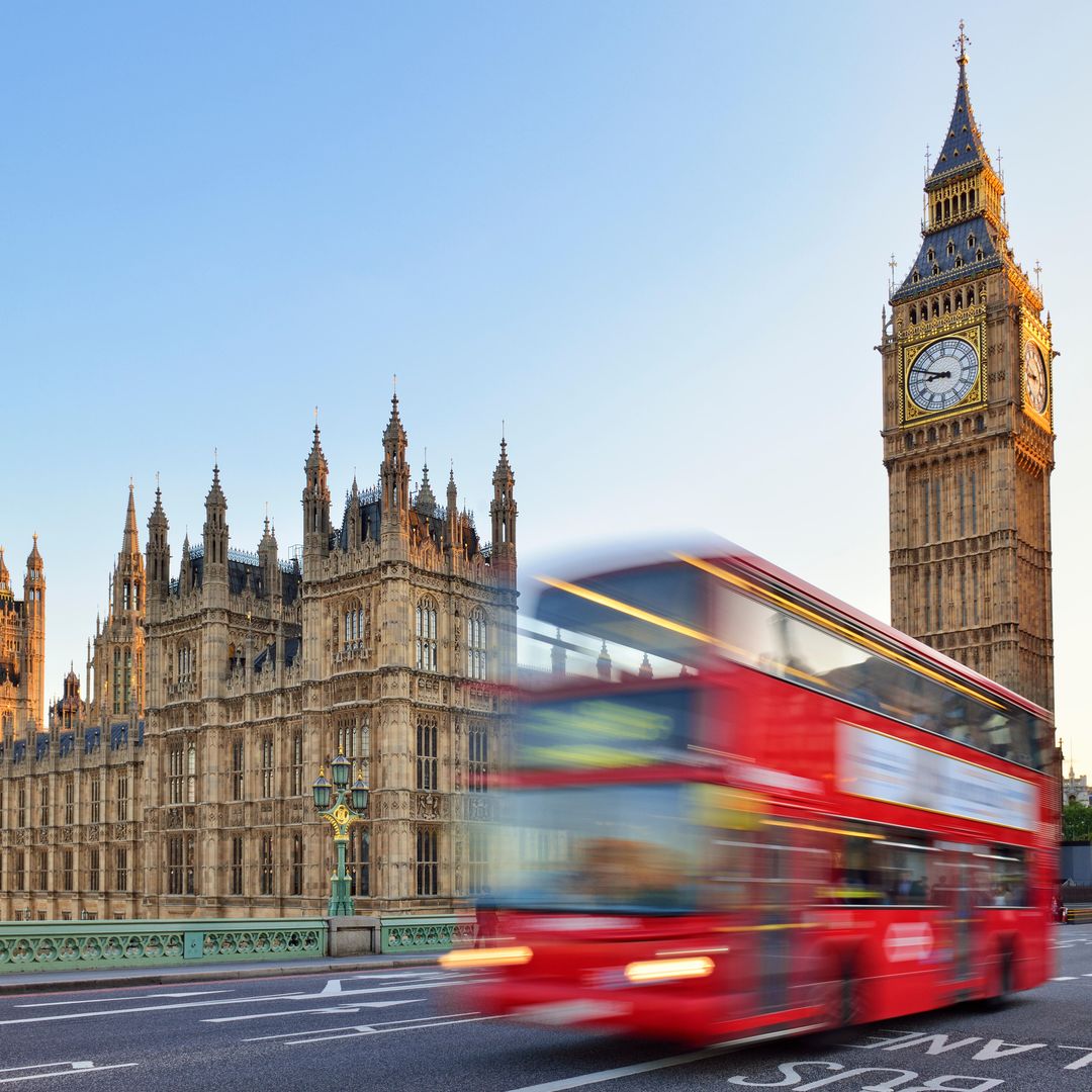 Casas del Parlamento y el Big Ben, Londres