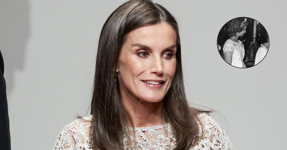 El vestido de Letizia que rescata del armario de la Reina Sofía 40 años después