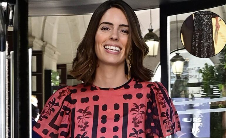 El look de Sofía Palazuelo con la falda que ya lució en la Feria de Abril