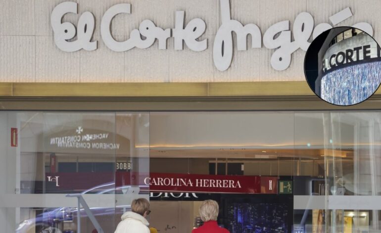 El Corte Inglés y otros grandes almacenes cierran alrededor de 150 tiendas