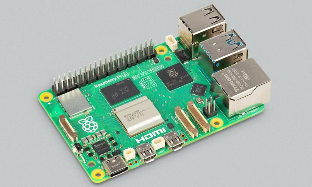 Nueva versión de Raspberry Pi 5 con 16 GB de memoria