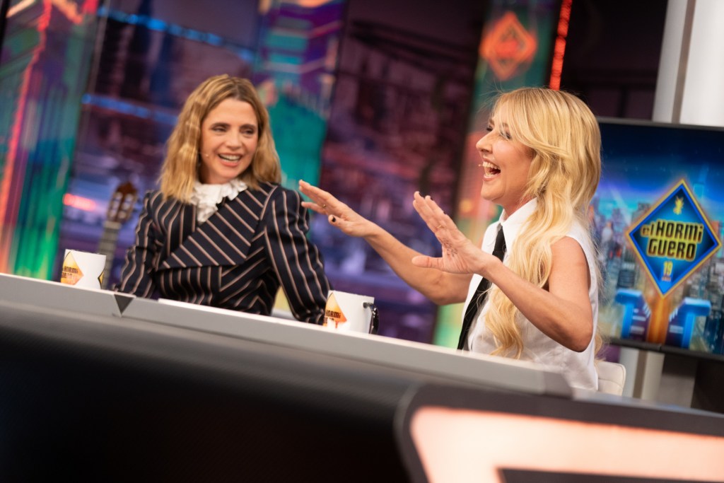 Las actrices Cayetana Guillén y Macarena Gómez en El Hormiguero