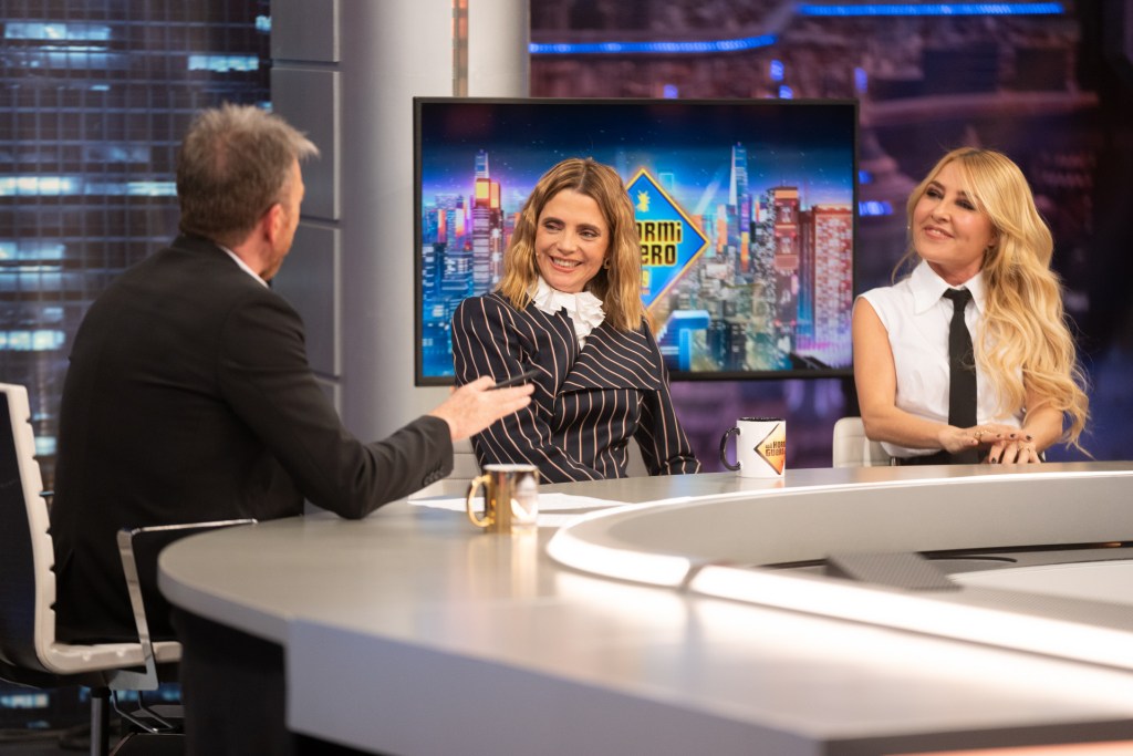 Las actrices Cayetana Guillén y Macarena Gómez en El Hormiguero