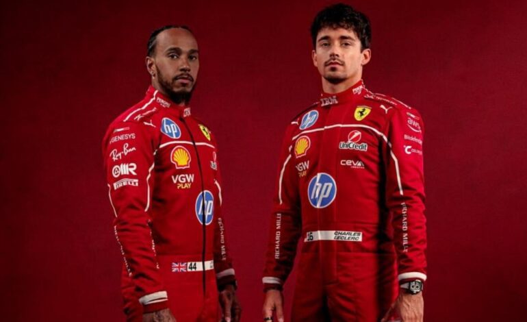 Ferrari entra en la ‘era 1644’: Hamilton y Leclerc, juntos para romper un maleficio histórico