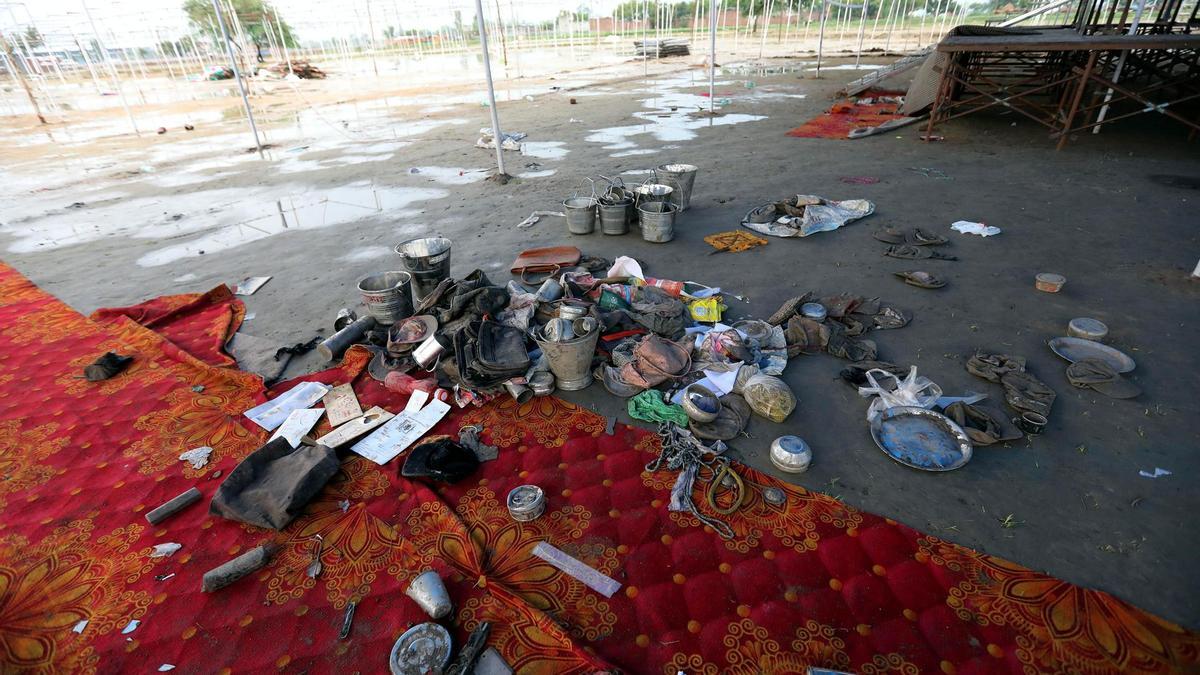 Seis personas mueren en una estampida en un templo de la India