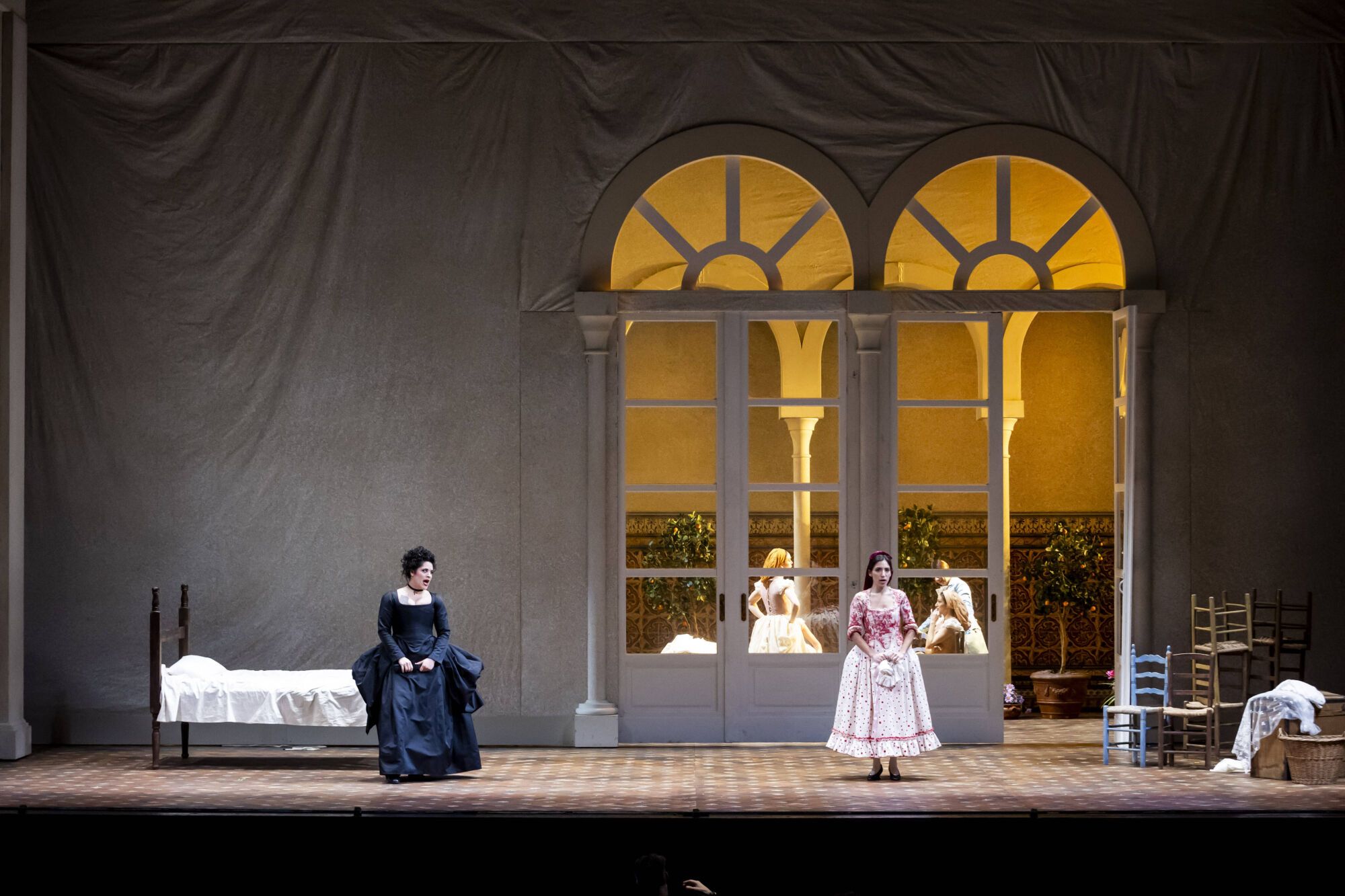 EN FOTOS: Ensayo en el Campoamor de la ópera "Las bodas de Fígaro"