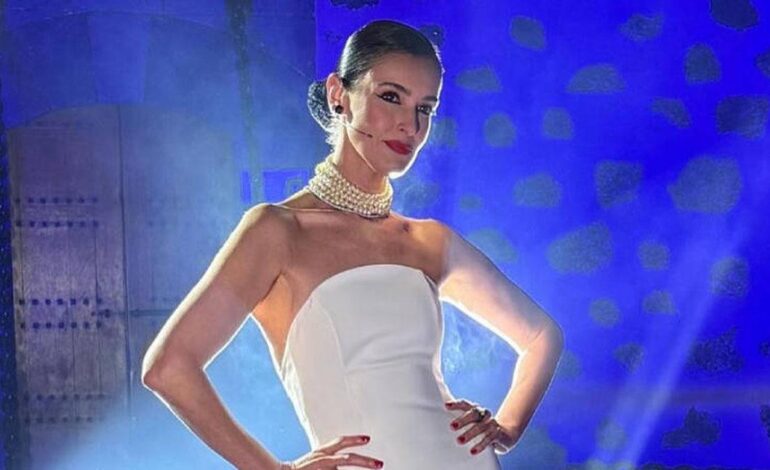 Blanca Romero, espectacular con un vestidazo en las Campanadas de Telecinco y anuncia fecha de estreno de ‘Next Level Chef’