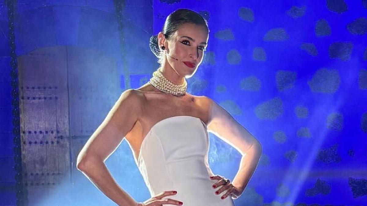 Blanca Romero, espectacular con un vestidazo en las Campanadas de Telecinco y anuncia fecha de estreno de ‘Next Level Chef’